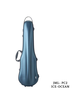 PC2 Iced Ocean Colour JML Polycarbonate Violin Case