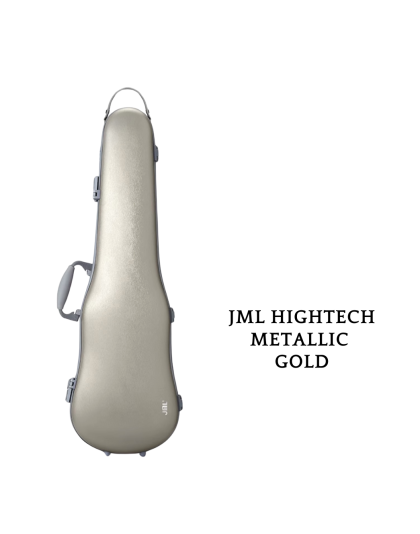 JML HIGHTECH PC GOLD Violin Case (Shaped)