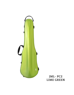 PC2 Lime Green Colour JML Polycarbonate Violin Case 