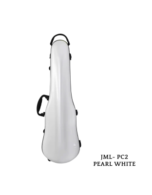 PC2 Pearl White Colour JML Polycarbonate Violin Case