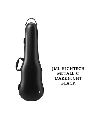 JML HIGHTECH PC Black Violin Case (Shaped) 