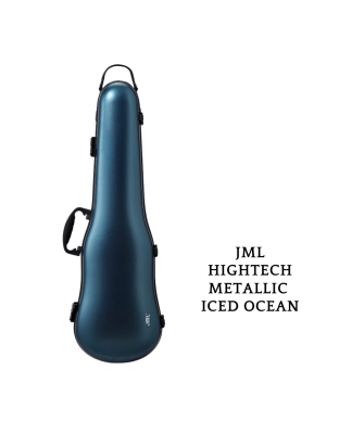 JML HIGHTECH PC Iced-Ocean Violin Case (Shaped) 
