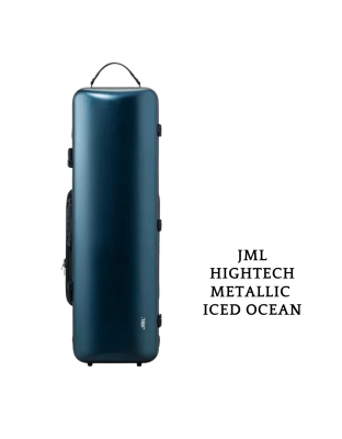 JML HIGHTECH PC Iced Ocean Violin Case (Oblong)  