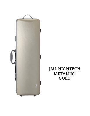 JML HIGHTECH PC Gold Violin Case (Oblong) 