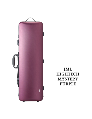 JML HIGHTECH PC Mystery Purple Violin Case (Oblong)  