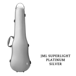 jml superlight violincase 1.3 platinum silver