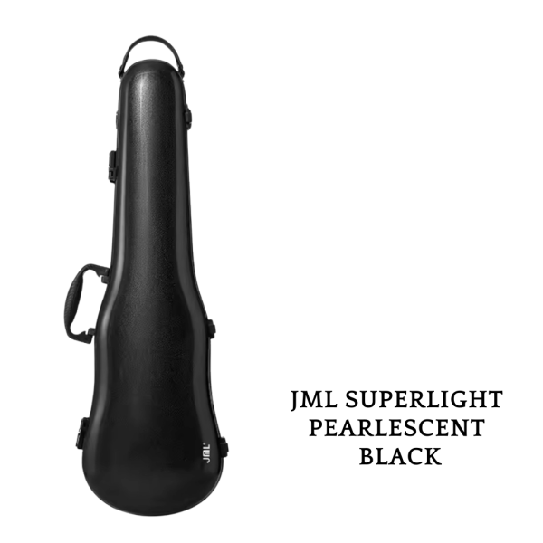 jml superlight violincase 1.3 pearlescent black