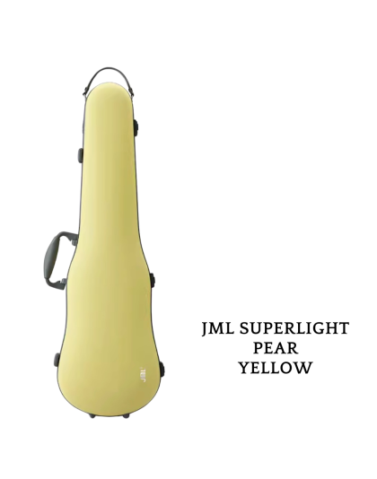 jml superlight violincase 1.3 pear yellow