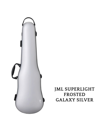 jml superlight violincase 1.3 galaxy frosted silver