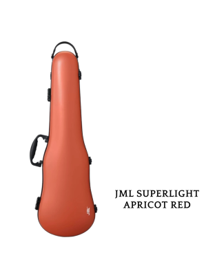 jml superlight violincase 1.3 apricot red