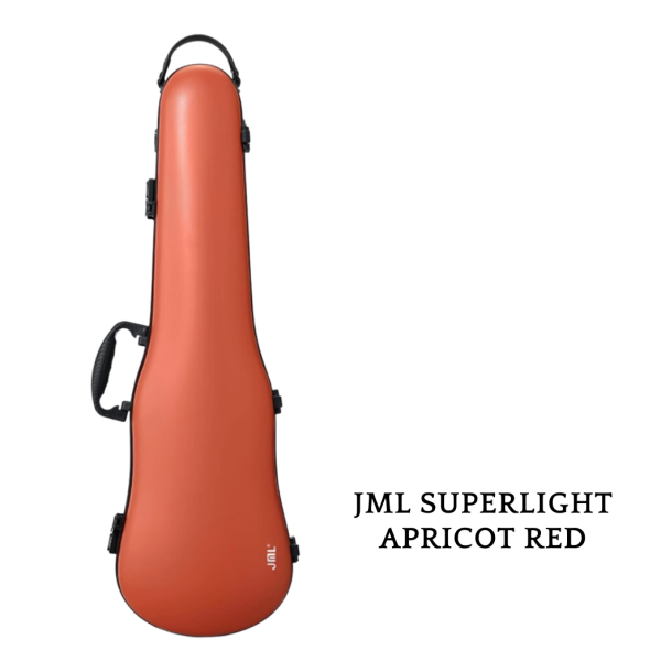 jml superlight violincase 1.3 apricot red