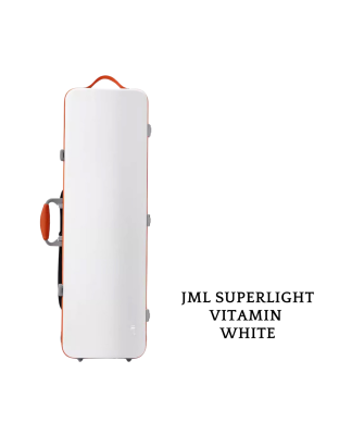 jml superlight violincase 1.6 oblong vitamin white