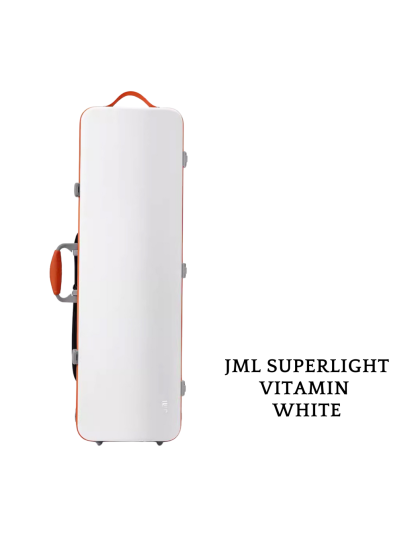 jml superlight violincase 1.6 oblong vitamin white