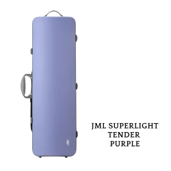 jml superlight violincase 1.6 oblong tender purple