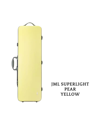 jml superlight violincase 1.6 oblong pear yellow