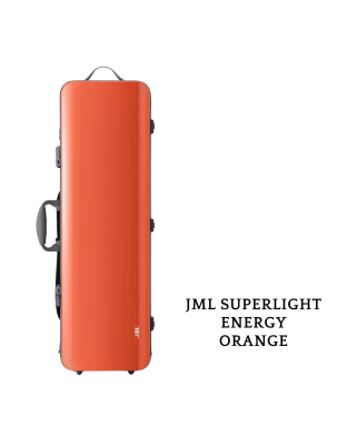 jml superlight violincase 1.6 oblong energy orange