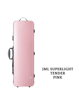 jml superlight violincase 1.6 oblong tender pink