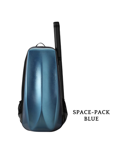 jml backpack violin case space bag blue