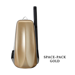 jml backpack violin case space bag gold