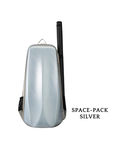 jml backpack violin case space bag silver