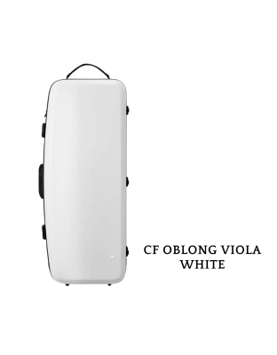 carbon fibre jml viola oblong case white