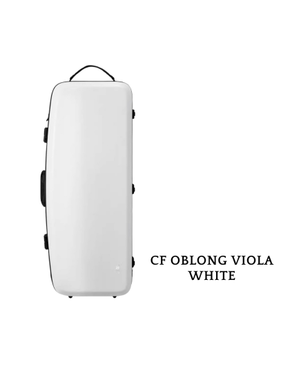 carbon fibre jml viola oblong case white
