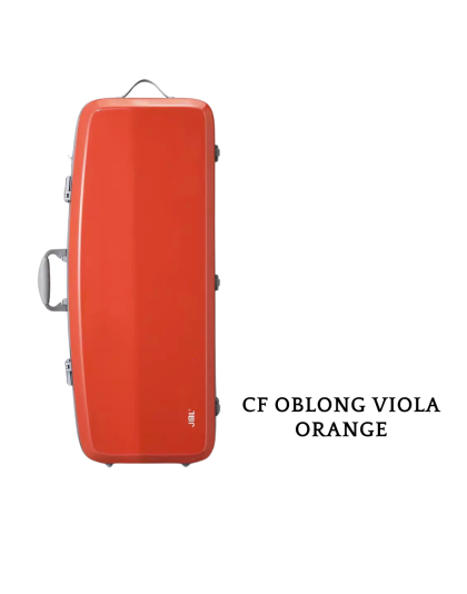 carbon fibre jml viola oblong case orange