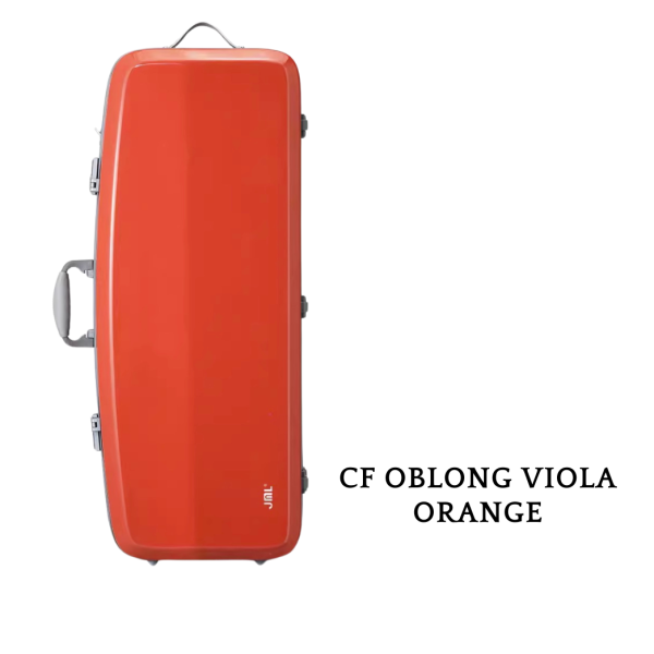 carbon fibre jml viola oblong case orange