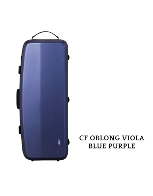 carbon fibre jml viola oblong case blue