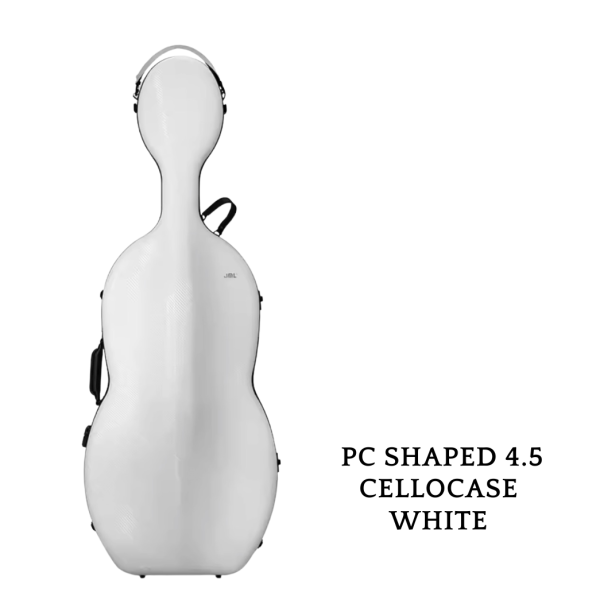 Polycarbonate 4.5kg cello case white JML