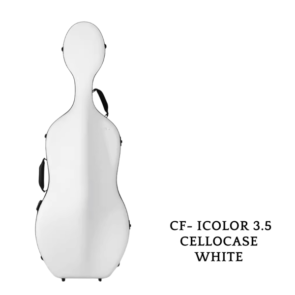 WHITE ICOLOR JML CELLO CASE