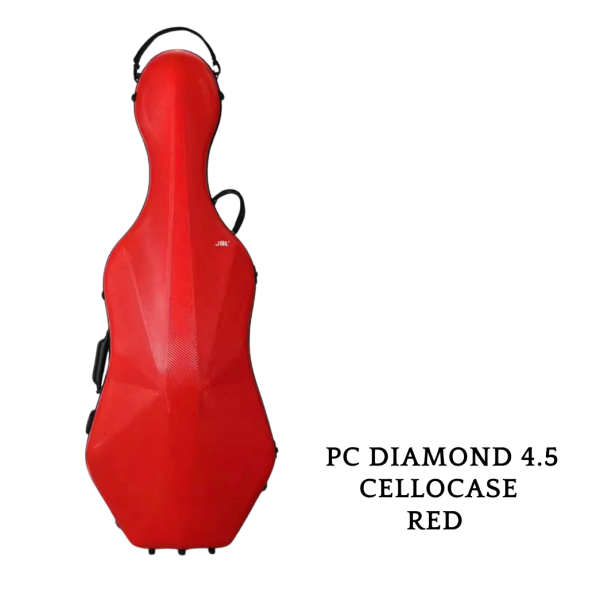 Red diamond Cello case JML