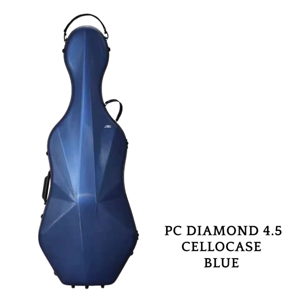 blue diamond pc cello case