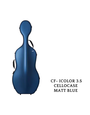 JML ICOLOR BLUE CELLO CASE 3.5 MATT