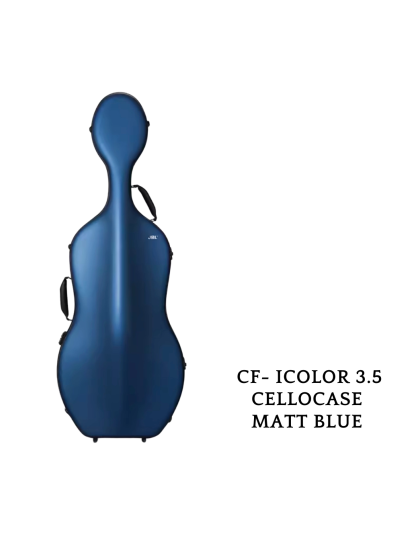 JML ICOLOR BLUE CELLO CASE 3.5 MATT