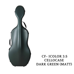 icolor JML cello case 3.5kg dark green