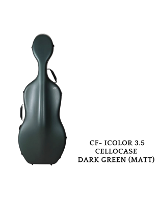 icolor JML cello case 3.5kg dark green
