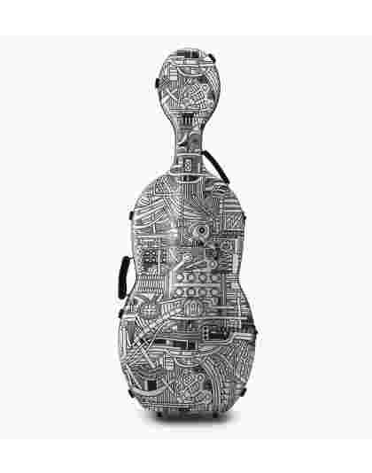 JML 2024 new designed cello case CyberPunk