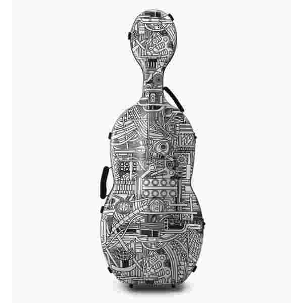 JML 2024 new designed cello case CyberPunk