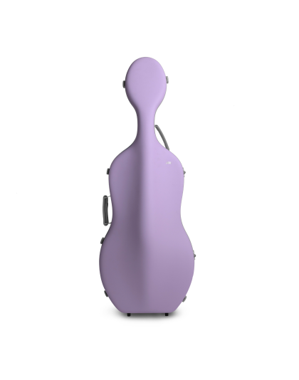JML SKIN 2.7 Carbon Fiber Cello Case (Light Purple)