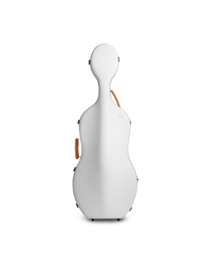 JML SKIN 2.7 Carbon Fiber Cello Case (White)