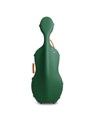 JML SKIN 2.7 Carbon Fiber Cello Case (dark green)
