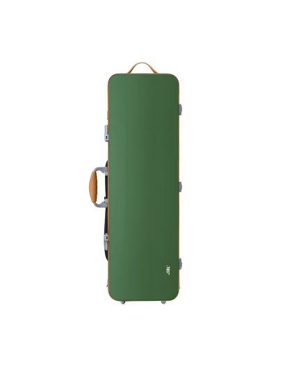 JML SKIN Carbon Fiber Oblong Violin Case (dark green)