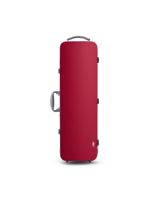 JML SKIN Carbon Fiber Oblong Violin Case (cherry red)