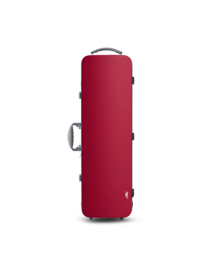 JML SKIN Carbon Fiber Oblong Violin Case (cherry red)