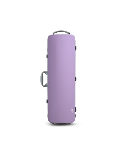 JML SKIN Carbon Fiber Oblong Violin Case (light purple)